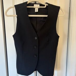 H&M Classic Black Vest